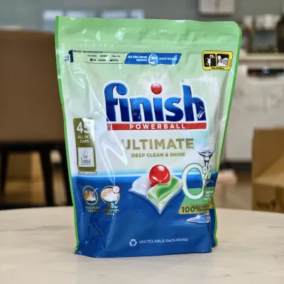 Viên rửa bát Finish Ultimate Eco 0% 45 viên