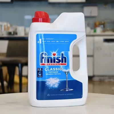Bột rửa chén bát Finish 2,5 kg